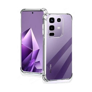 Чохол до мобільного телефона BeCover Anti-Shock Infinix Note 50 Pro Plus Clear (713497) зображення 1
