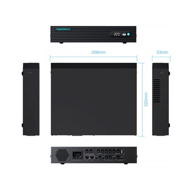 Пристрій безперебійного живлення Marsriva KP9 Pro (KP9 Pro_MARSRIVA) - picture 3
