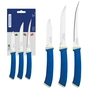 Набір ножів Tramontina Felice Blue 3 шт (23499/177) - зменшене зображення 3