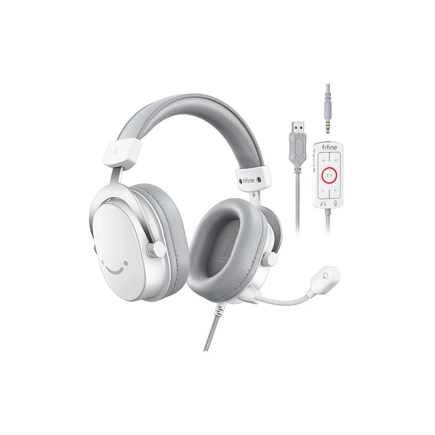 Навушники Fifine H9W White (H9W) - зображення 1