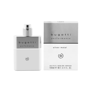 Туалетна вода Bugatti Perfomance Silver Metal 100 мл (4051395413155) зображення 1