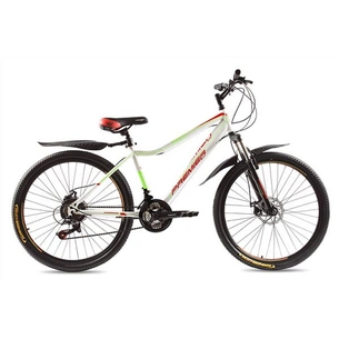 Велосипед Premier Rocket Disc 16" білий з червоним-зеленим (14299) зображення 1