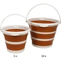 Відро складане Tribe Water Bucket 5 л terracota (T-FJ-0047-terracota) - зменшене зображення 4