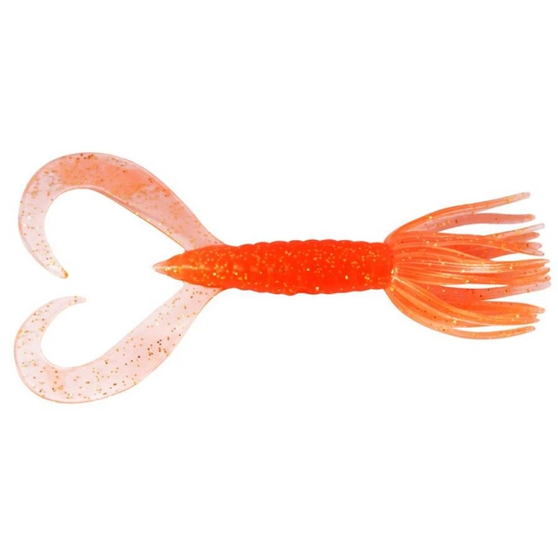 Силикон рыболовный Keitech Little Spider 3" (8 шт/упак) ц:ea#06 orange flash (1551.04.25) - изображение 1