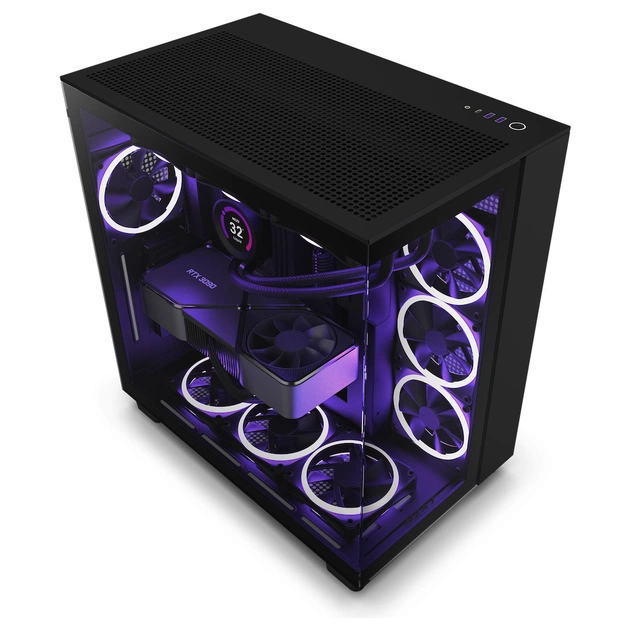 Корпус NZXT H9 Flow Edition (CM-H91FB-01) - зображення 1