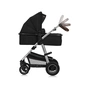 Коляска Lionelo 3 в 1 Amber 3 Black Silver (LO-AMBER BLACK SILVER (3in1)) - зменшене зображення 10
