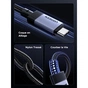 Дата кабель USB-C to USB-C 2.0m 240W 10Gbps braided black Ugreen (95619) - уменьшенное изображение 8
