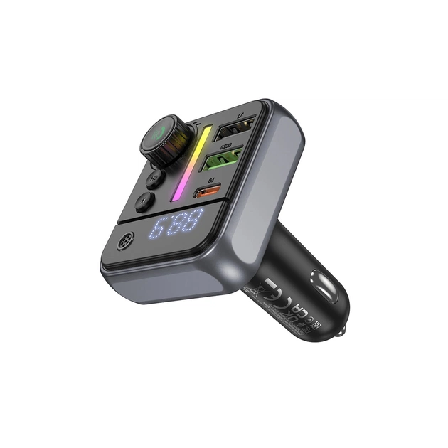 FM модулятор BOROFONE BC50, Black, Box - picture 2