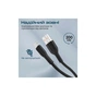 Дата кабель USB 2.0 AM to Lightning 2.0m 2A black Promate (xcord-ai200.black) - зменшене зображення 5