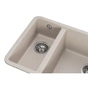 Мийка кухонна GRANADO Under top DOUBLE terra (gr3403) - зменшене зображення 5