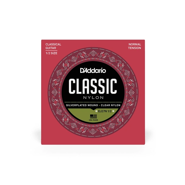 Струны для гитары D'Addario Student Classics Normal Tension 1/2 (EJ27N 1/2) - изображение 1