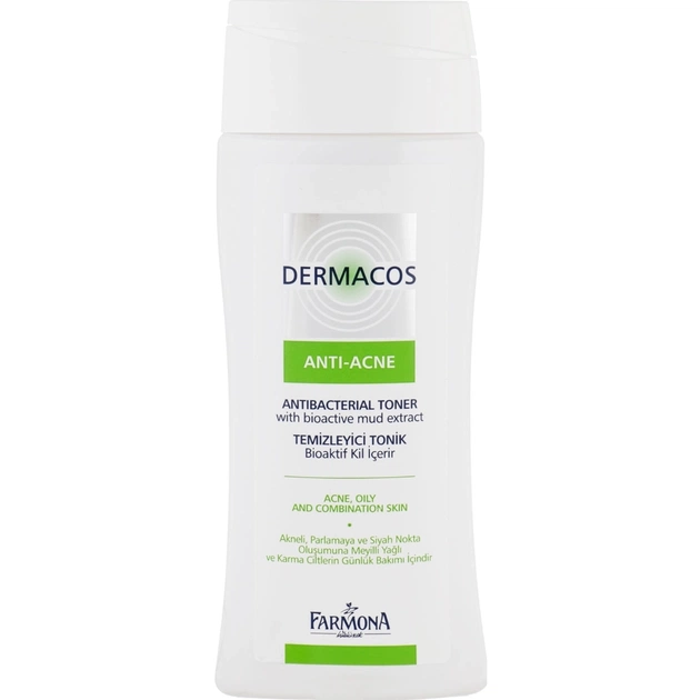 Тонік для обличчя Farmona Dermacos Anti-Acne Антибактеріальний 150 мл (5900117095287) - изображение 1