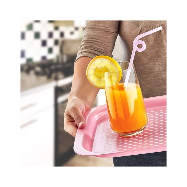 Таця Irak Plastik з протиковзким покриттям сіра (5852) - picture 3