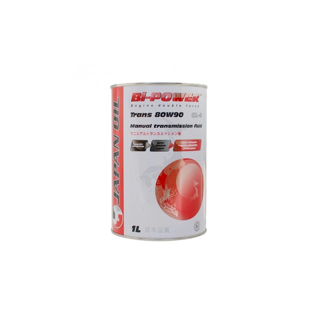 Трансмісійна олива BI-POWER Trans 80w90 Manual 1L (0033846) - изображение 1