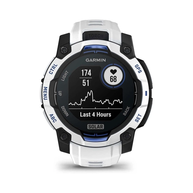 Смарт-годинник Garmin Instinct 3, 45mm, Solar, Whitestone with Whitestone Band, GPS смарт-годинник (010-02934-03) - picture 8
