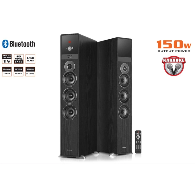 Акустическая система REAL-EL S-2070 Black (EL121200007) - изображение 1