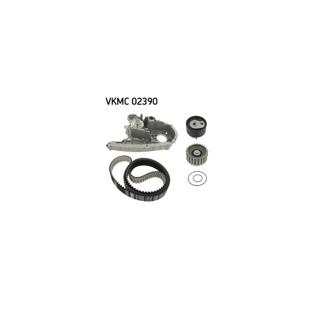 Комплект ремня ГРМ с помпой SKF VKMC 02390 - изображение 1