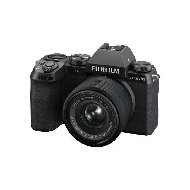 Цифровий фотоапарат Fujifilm X-S20 + XC 15-45mm F3.5-5.6 Kit Black (16781917) - изображение 1