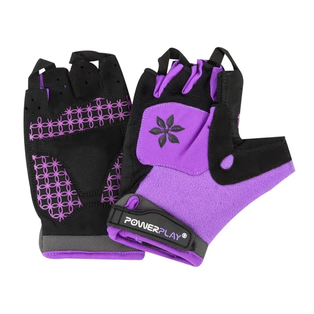 Велорукавиці PowerPlay 5284 Фіолетові XS (SALE_5284_XS_Purple) - picture 4
