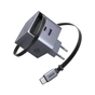 Зарядное устройство Ugreen USB-C PD45W GaN + cable USB-C to USB-C retractable (65822) - уменьшенное изображение 1