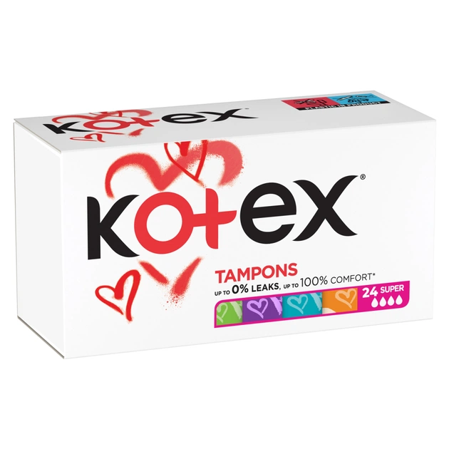 Тампони Kotex Super 24 шт. (5029053534626) - picture 2