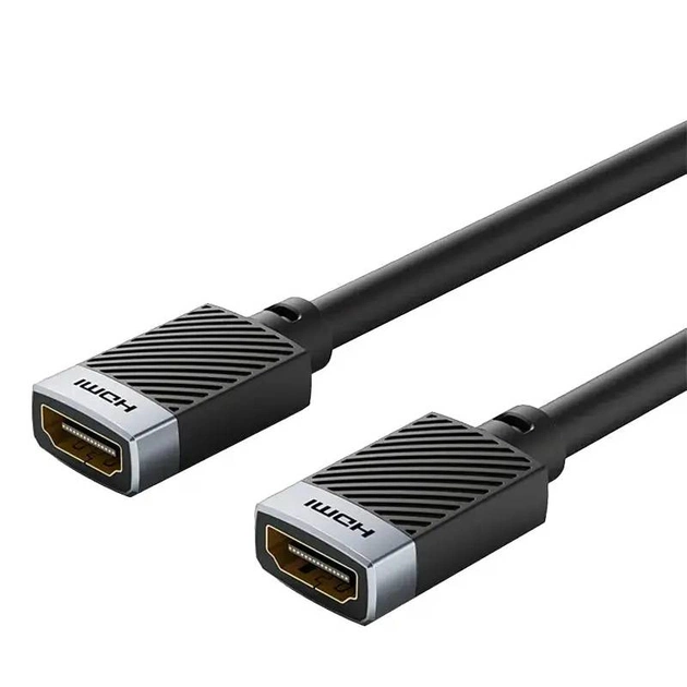 Кабель Cabletime HDMI-HDMI v2.0 (F/F), 4K, 2 м Black (CH26E) - изображение 1