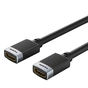 Кабель Cabletime HDMI-HDMI v2.0 (F/F), 4K, 2 м Black (CH26E) - уменьшенное изображение 1