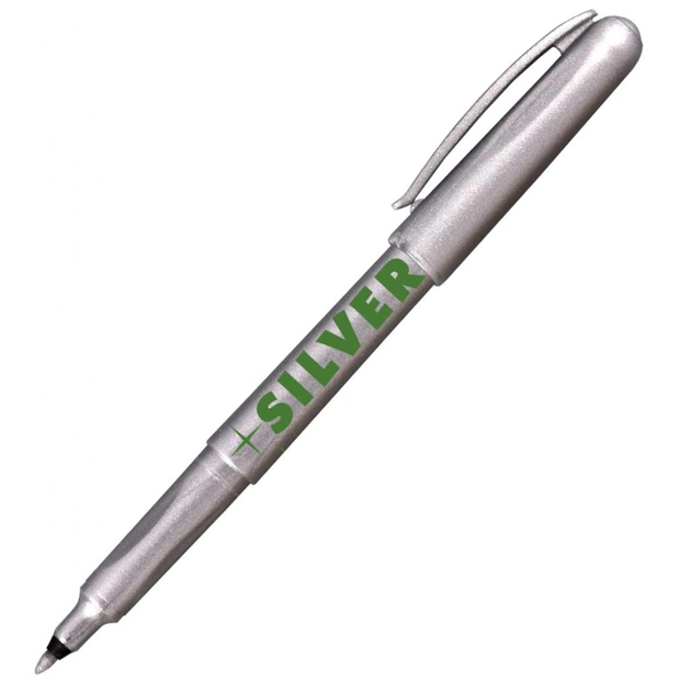 Маркер Centropen GOLD & SILVER 2670 M 1 мм, Silver color (2670/13) - изображение 1