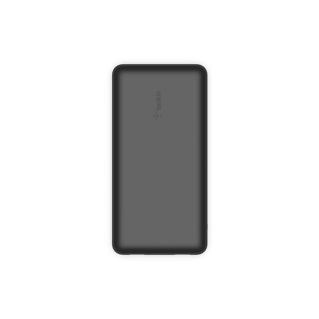 Батарея універсальна Belkin 20000mAh, USB-C, 2*USB-A, 3A, 6" USB-A to USB-C cable, Black (BPB012BTBK) - зображення 1