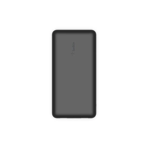 Батарея універсальна Belkin 20000mAh, USB-C, 2*USB-A, 3A, 6" USB-A to USB-C cable, Black (BPB012BTBK) зображення 1