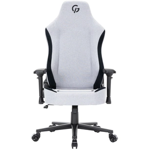 Крісло ігрове GamePro GC715LG Linen fabric Light grey (GC715LG) зображення 1