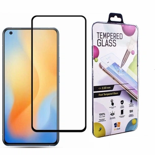 Скло захисне Drobak Vivo Y30 Full Cover Full Glue (Black) (222230) зображення 1