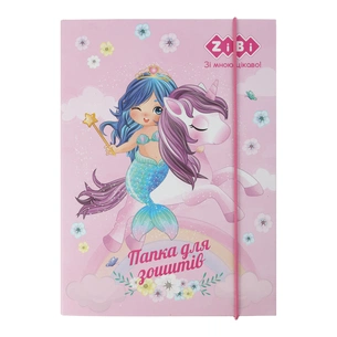 Папка для зошитів ZiBi В5+ CUTE картонна, на гумках (ZB.14983) зображення 1