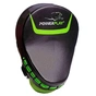 Лапи боксерські PowerPlay 3041 PU Black/Green (PP_3041_Green) - зменшене зображення 2