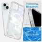 Чохол до мобільного телефона Spigen Apple iPhone 15 Ultra Hybrid MagFit White (ACS06802) - уменьшенное изображение 4