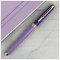 Ручка пір'яна Waterman HEMISPHERE Colour Blocking Purple GT  FP F (12 580) - зменшене зображення 7