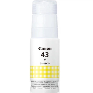 Контейнер з чорнилом Canon GI-43 Yellow (4689C001) зображення 1