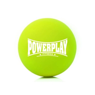 Масажний м'яч PowerPlay PP-4354 Silicone Lacrosse Ball (6.3см) Зелений (PP-4354_Green) зображення 1