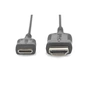 Кабель мультимедійний HDMI M to HDMI mini M 2.0m black Digitus (DB-330121-020-S) - зменшене зображення 2
