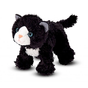 М'яка іграшка Melissa&Doug Чорне кошеня Лексі 16 см (MD7543) зображення 1