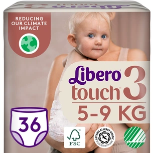 Підгузки Libero Touch Pants Розмір 3 (5-9 кг) 36 шт (7322541739472) зображення 1