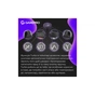 Геймпад GamePro GPX13T 2.4G/BT 5.1/USB/PC/iOS/Android RGB Transparent (GPX13T) - зменшене зображення 10