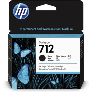 Картридж HP DJ No.712 DesignJet Т230/Т630 Black 80ml (3ED71A) зображення 1
