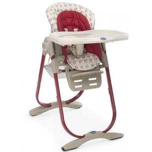 Стілець для годування Chicco Polly Magic Red-Beige (79090.79) зображення 1