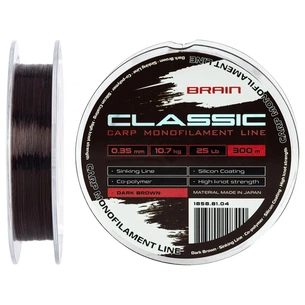 Волосінь Brain Classic Carp Line (dark brown) 300m 0.35mm 25lb 10.7kg (1858.81.04) изображение 1