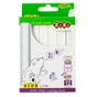 Крейда ZiBi біла квадратний, 12 шт. KIDS Line (ZB.6703-12) - зменшене зображення 1