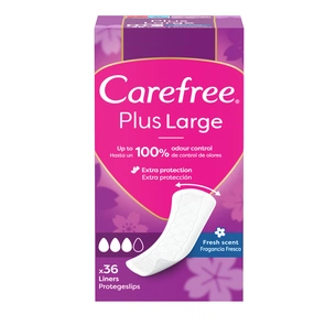 Щоденні прокладки Carefree Plus Large Fresh 36 шт. (3574661604770/3574661487656) зображення 1