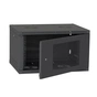 Шафа настінна Ipcom 4U, 600*350, перфорація, RAL9005 (СН-4U-060х035-ДП-9005) - уменьшенное изображение 2