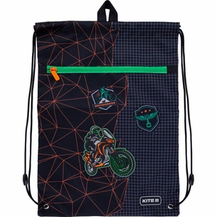 Сумка для взуття Kite Education Motocross з кишенею (K21-601M-2) зображення 1