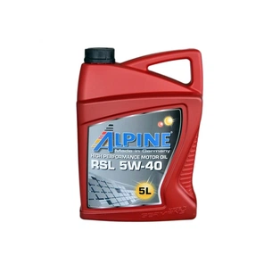 Моторна олива Alpine 5W-40 RSL 5л (0145-5) зображення 1
